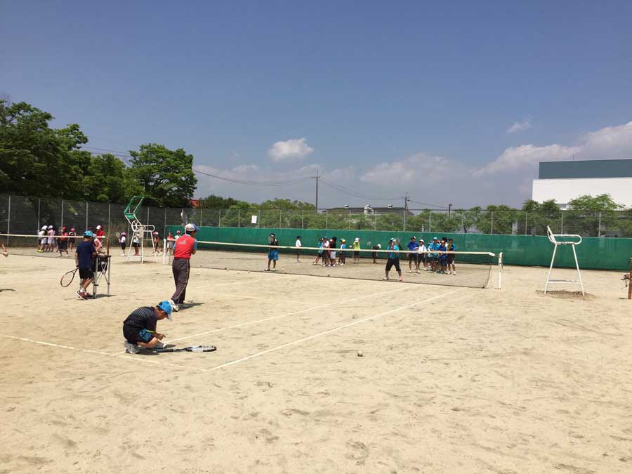 岡山県 岡山市 ソフトテニス ももっち岡山 小学生 キッズ ジュニア テニススクール テニス教室